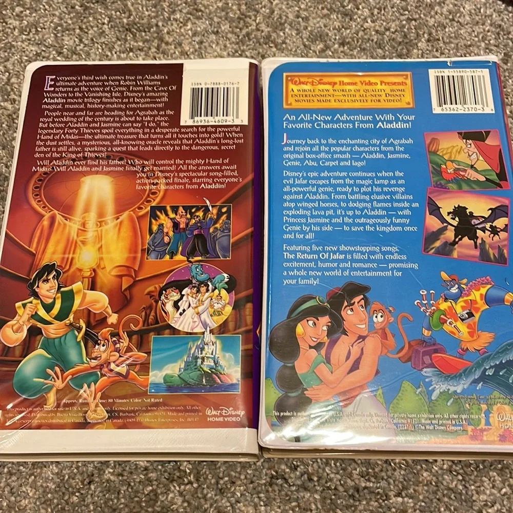 Disney VHS Tapes